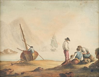 Antoine I ROUX (1765-1835) Attribué à
L'attente...