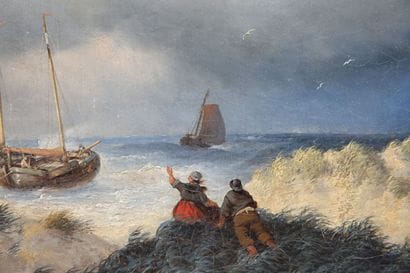 OPDENHOFF George Wilhelm (1807-1873)
Le départ...