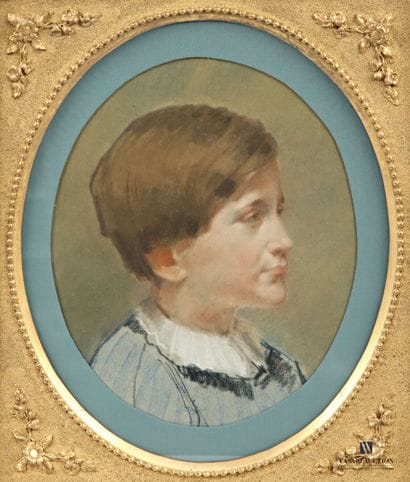 LABBÉ Emile-Charles (1820-1885)
Portrait...