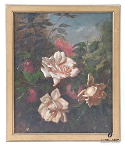 LABBÉ Emile-Charles (1820-1885)
Les roses
Huile...