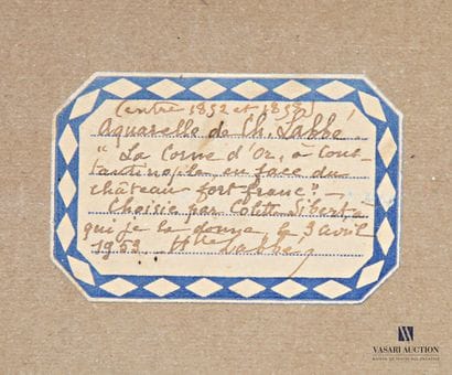 LABBÉ Emile-Charles (1820-1885)
La Corne...