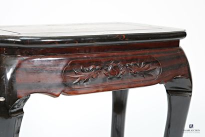 INDOCHINE
Table d'appoint s en palissandre...