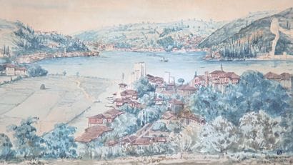 LABBÉ Emile-Charles (1820-1885)
La Corne...