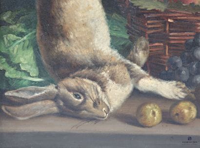 HUBER Léon Charles (1858-1928)
Nature morte...
