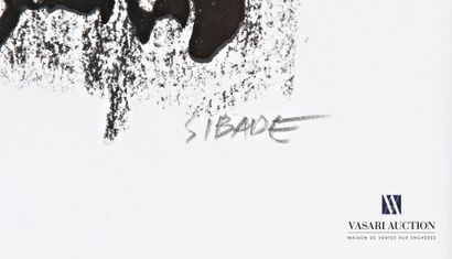 SIBADE Jacques (1931)
abstraction 
Technique...