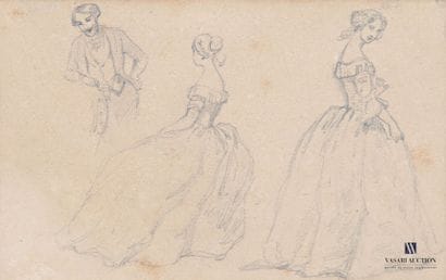 École française du XIXe siècle
Etude de femmes...