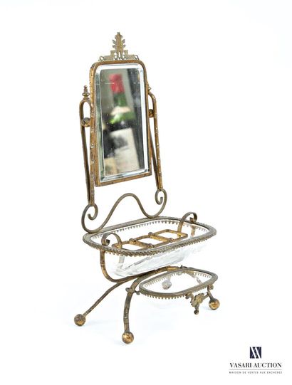 Support de flacons de toilette et baguier...