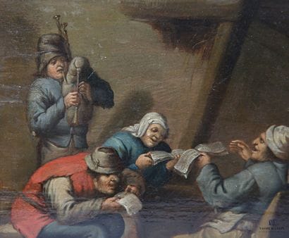 École FLAMANDE du XVIIe siècle, suiveur de...