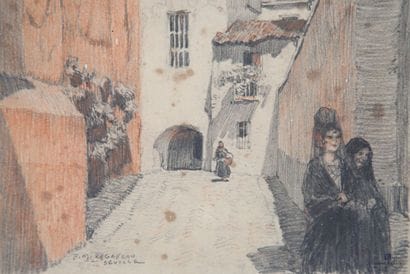 ROGANEAU François Maurice (1883-1973)
Ruelle...