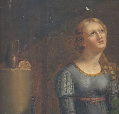 BAFCOP Alexis (1805-1895)
Sainte priant dans...