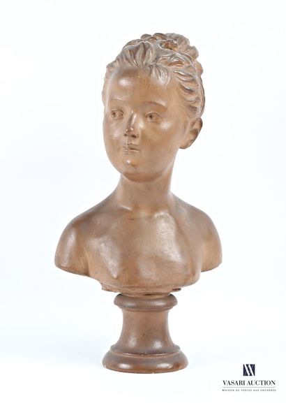 HOUDON Jean-Antoine (1741-1828), d'après
Portrait...