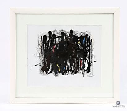 SIBADE Jacques (1931)
abstraction 
Technique...