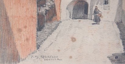 ROGANEAU François Maurice (1883-1973)
Ruelle...