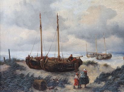 OPDENHOFF George Wilhelm (1807-1873)
Le départ...