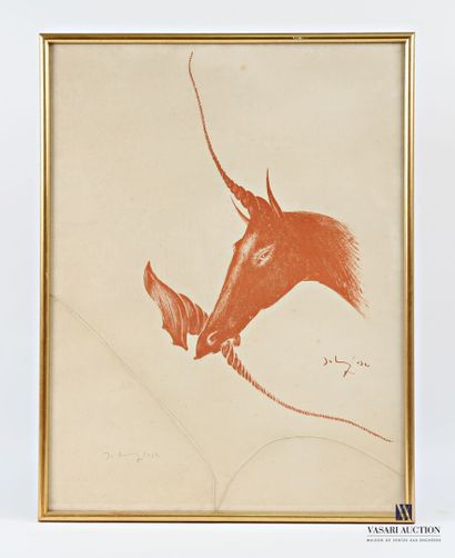 DELANGLADE Frédéric Marcou (1907-1970) d'après
La...