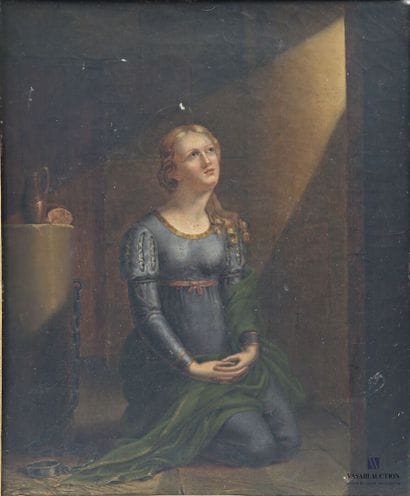 BAFCOP Alexis (1805-1895)
Sainte priant dans...