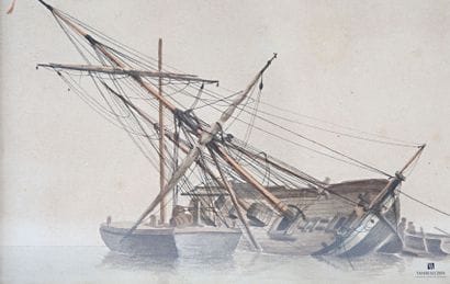 Antoine I ROUX (1765-1835) attribué à
Bateau...