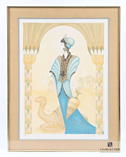 KRIEF Lucien (1961)
Femme à l'amphore
Lithographie...