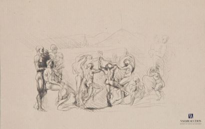 RODIN Auguste (1840-1917) d'après
La ronde,...