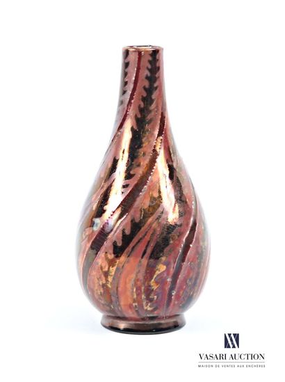 BUTHAUD René (1886-1986)
Bouteille piriforme...