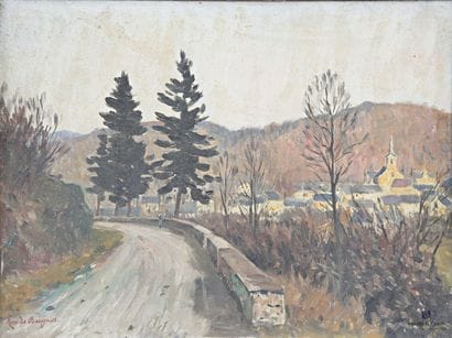 de BAUGNIES René (1869-1962)
Virage avant...