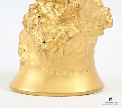 KORSCHANN Charles (1872-1943)
Vase en bronze...