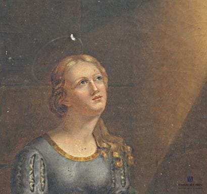 BAFCOP Alexis (1805-1895)
Sainte priant dans...