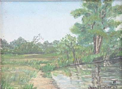 MORTIER Jean (1908-1993)
La jalle à Saint...