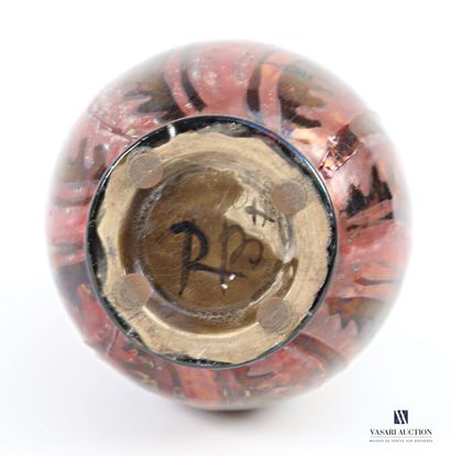 BUTHAUD René (1886-1986)
Bouteille piriforme...