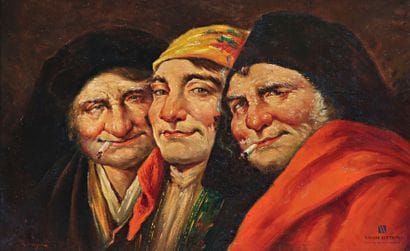 ARREGUI Romana (1875-1932)
Groupe de trois...