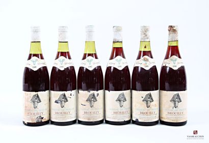6 bottles BROUILLY Château du Prieuré mise...