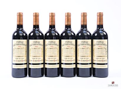 6 bottles Château BALESTARD LA TONNELLE St....