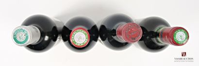 Lot de 4 bouteilles comprenant :		
1 bouteille	Château...