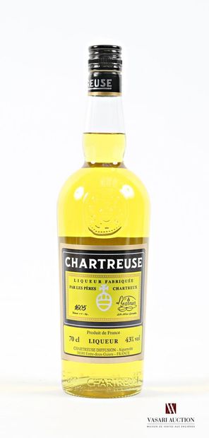 1 bouteille	CHARTREUSE Jaune 		2023
	70 cl...