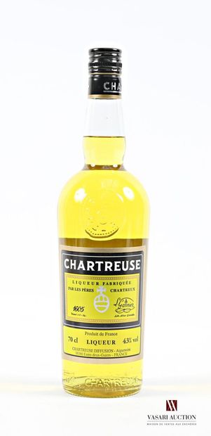 1 bouteille	CHARTREUSE Jaune 		2023
	70 cl...
