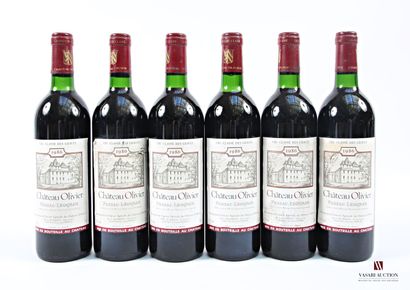 6 Blles Château OLIVIER Graves GCC 1986
...