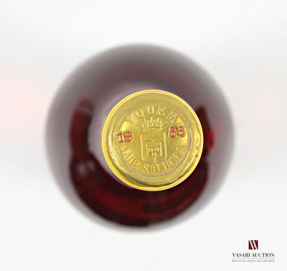 1 bottle Château D'YQUEM 1er Cru Sup Sauternes...