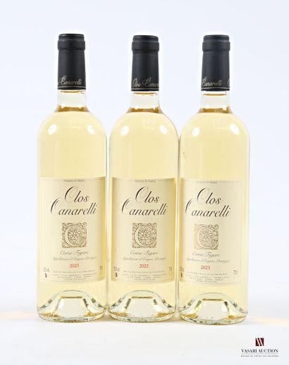 3 bottles CORSE FIGARI Clos Canarelli 2023
...
