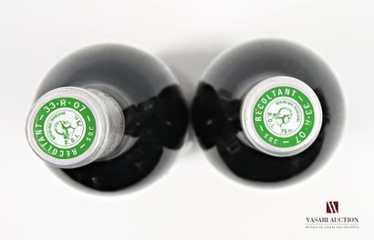 2 bottles Château LA FLEUR DE GAY Pomerol...