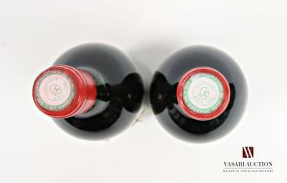 2 bottles MARQUIS DE SAINT ESTÈPHE St Estèphe...