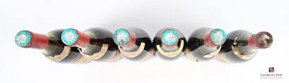 Lot of 6 blles including :
1 bottle MERCUREY...