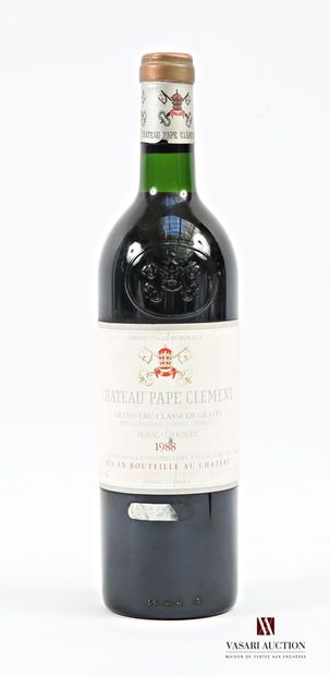 1 bottle Château PAPE CLÉMENT Graves GCC...