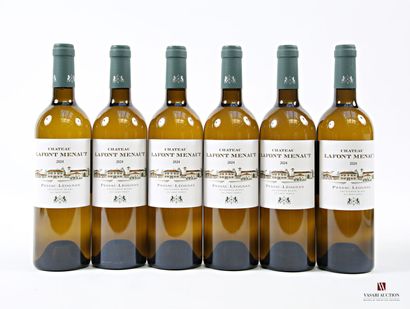 6 bottles Château LAFONT MENAUT Pessac-Léognan...