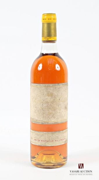 1 bottle Château D'YQUEM 1er Cru Sup Sauternes...