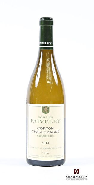1 bottle CORTON CHARLEMAGNE Grand Cru, Faiveley...