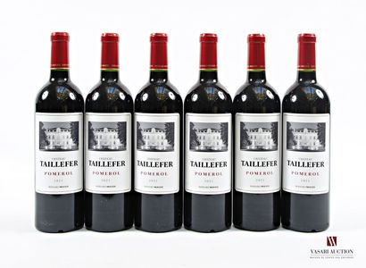 6 bottles Château TAILLEFER Pomerol 2021
...