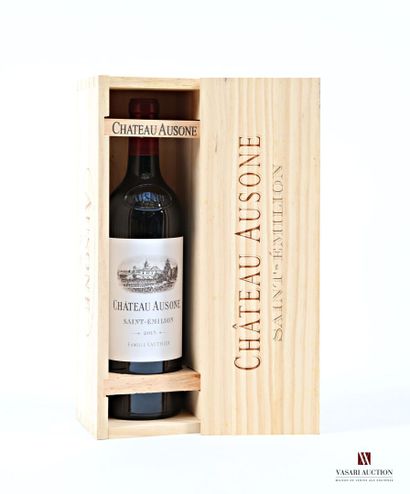 1 bottle of AUSONE St. Émilion 1er GCC 2015
Impeccable...