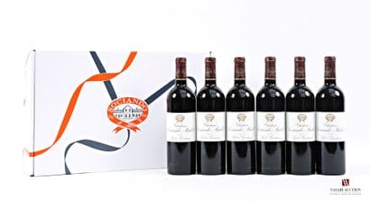 6 bottles Château SOCIANDO-MALLET Haut-Médoc...