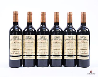6 bottles Château BALESTARD LA TONNELLE St....