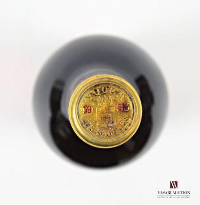 1 bottle Château D'YQUEM 1er Cru Sup Sauternes...